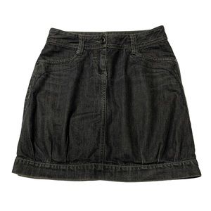 MEXX Dark Gray Baloon Jean Mini Skirt Size Small